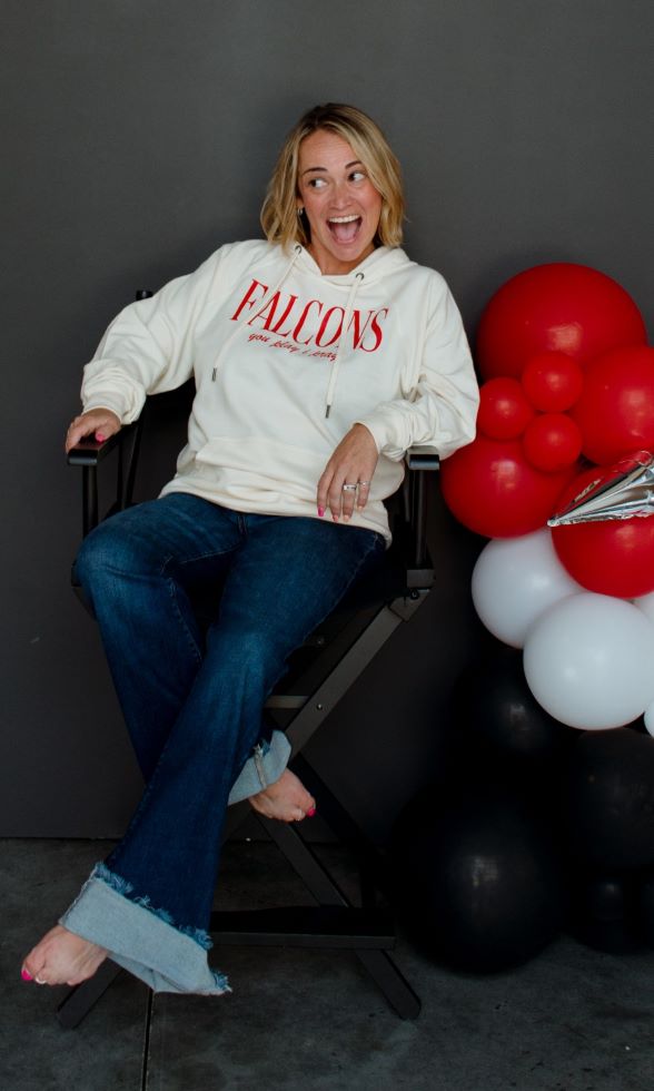 Falcons Drawstring Hooded Sweatshirt