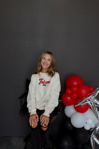 Falcons Flag Crew Neck