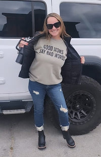 Good Moms Say Bad Words Sweatshirt