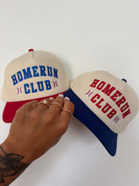 Homerun Club Embroidered Hat