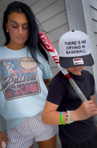 There's No Crying in Baseball Embroidered Hat