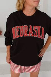 Nebraska Puff Sweatshirt