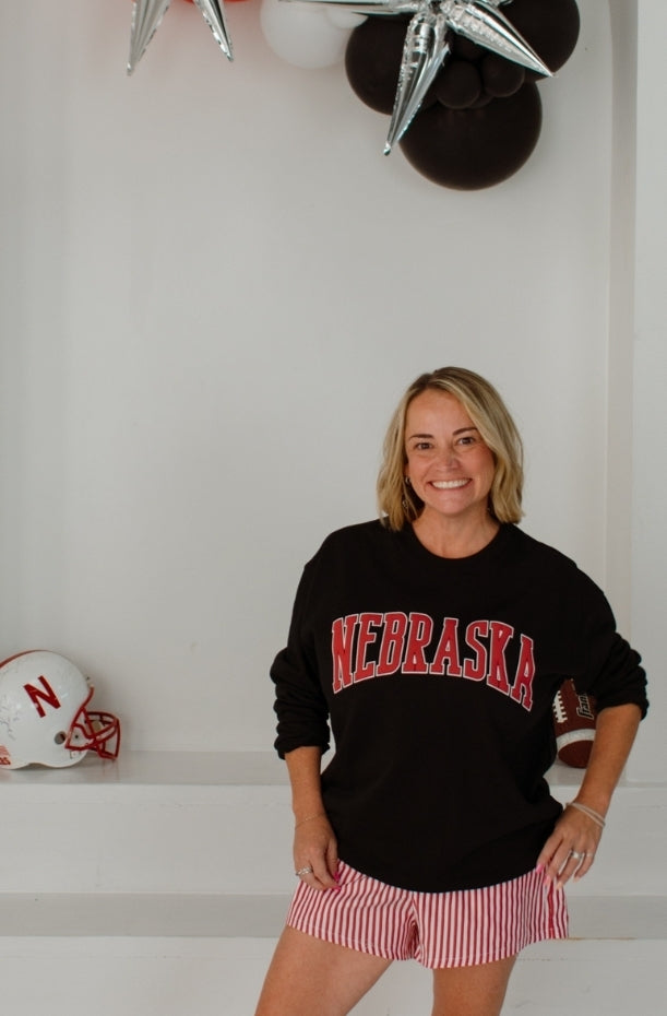 Nebraska Puff Sweatshirt
