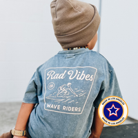 THE MAVERICKS TEE - CLOUD BLUE