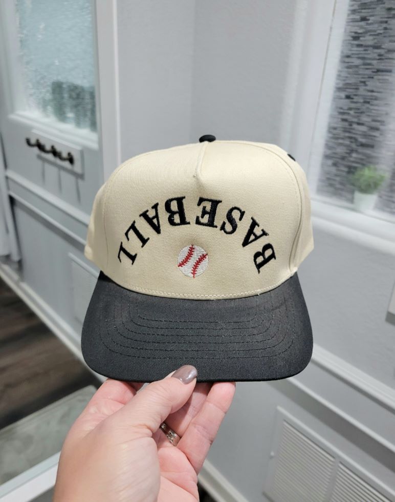 Baseball Embroidered Hat