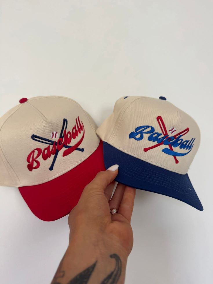 Baseball Embroidered Hat