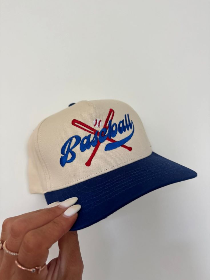 Baseball Embroidered Hat