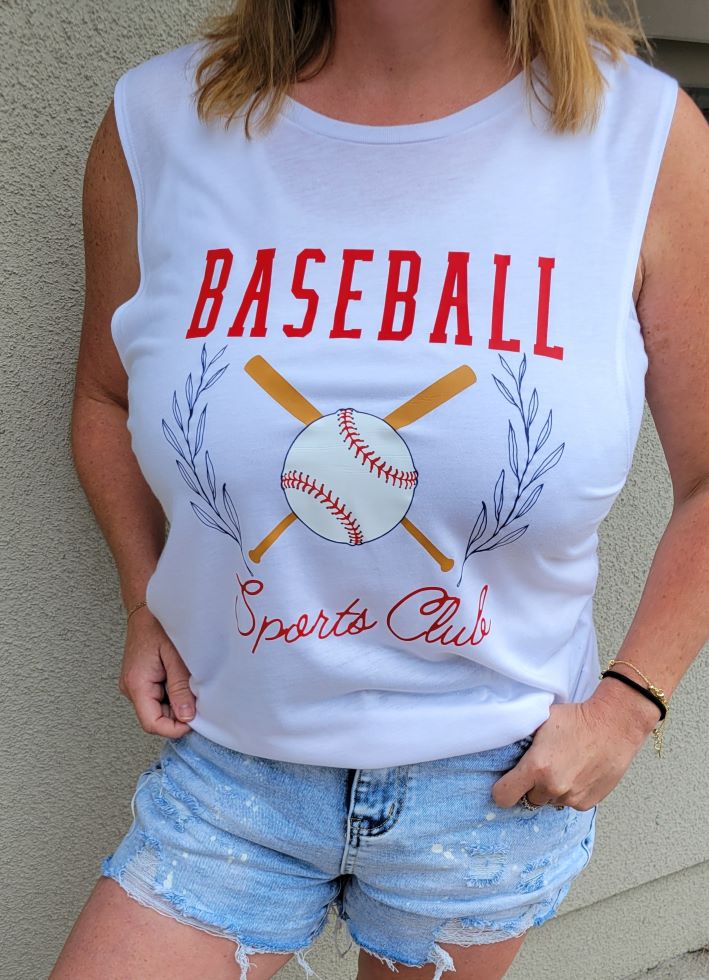 Baseball Sports Club Tank