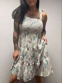 Blooming Whispers Mini Dress