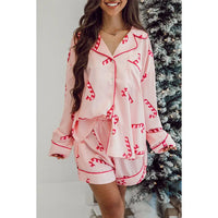 Candy Cane Holiday Pajamas - PREORDER