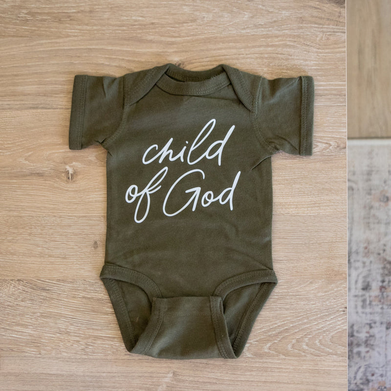 Child of God Baby Bodysuit