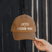 Coffee + Kingdom Work™ Hat - Camel