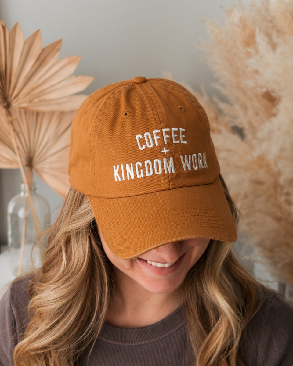 Coffee + Kingdom Work™ Hat - Rust