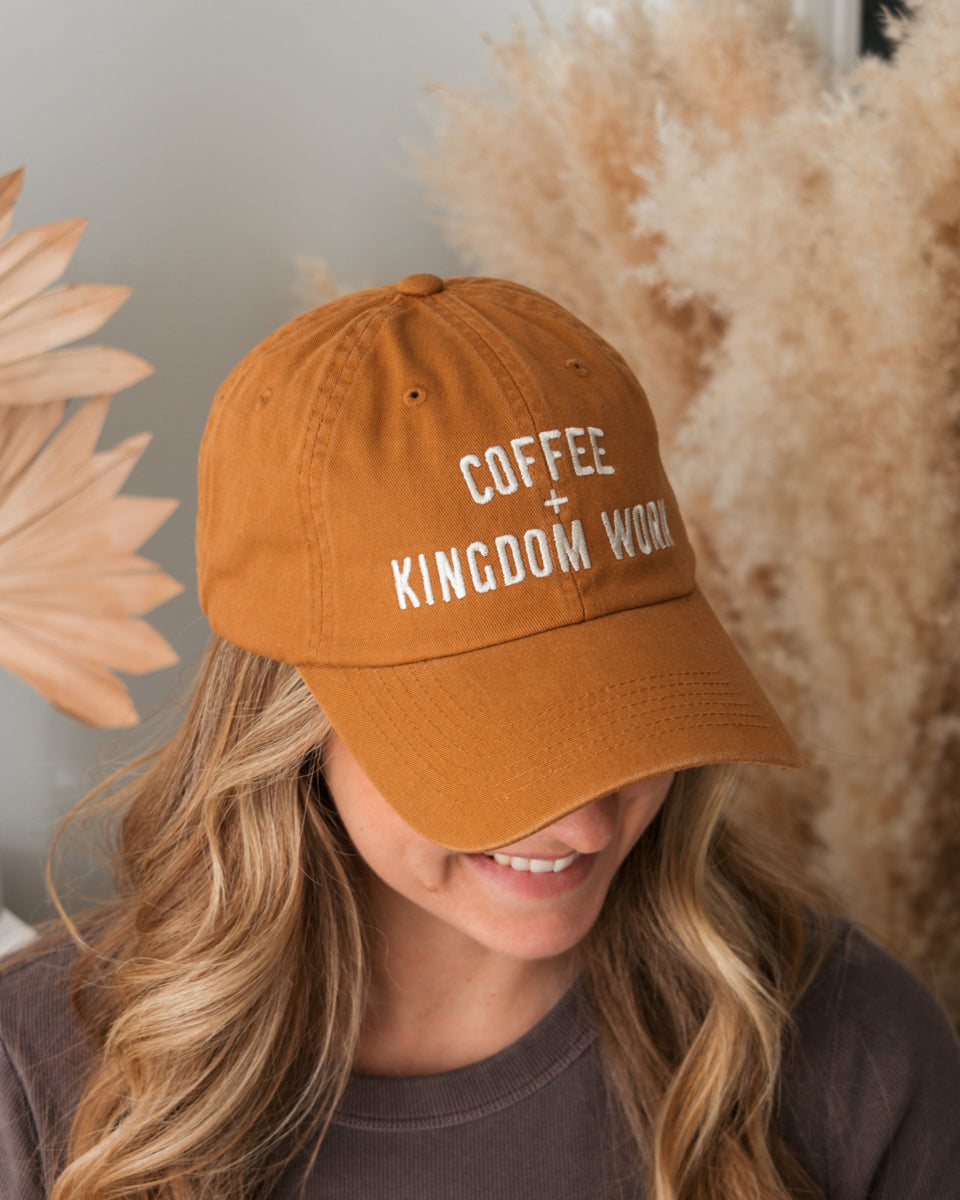 Coffee + Kingdom Work™ Hat - Rust