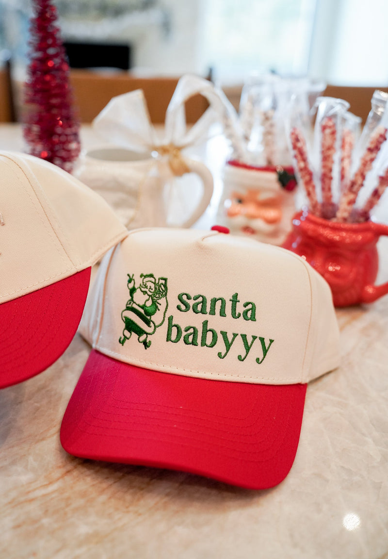 Santa Baby - Red Vintage Trucker Hat