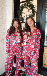 Whimsical Christmas - Long Pajama Set