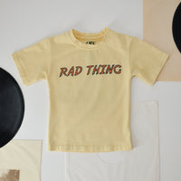 WHERE THE RAD THINGS ARE™ TEE - GOLDEN YELLOW
