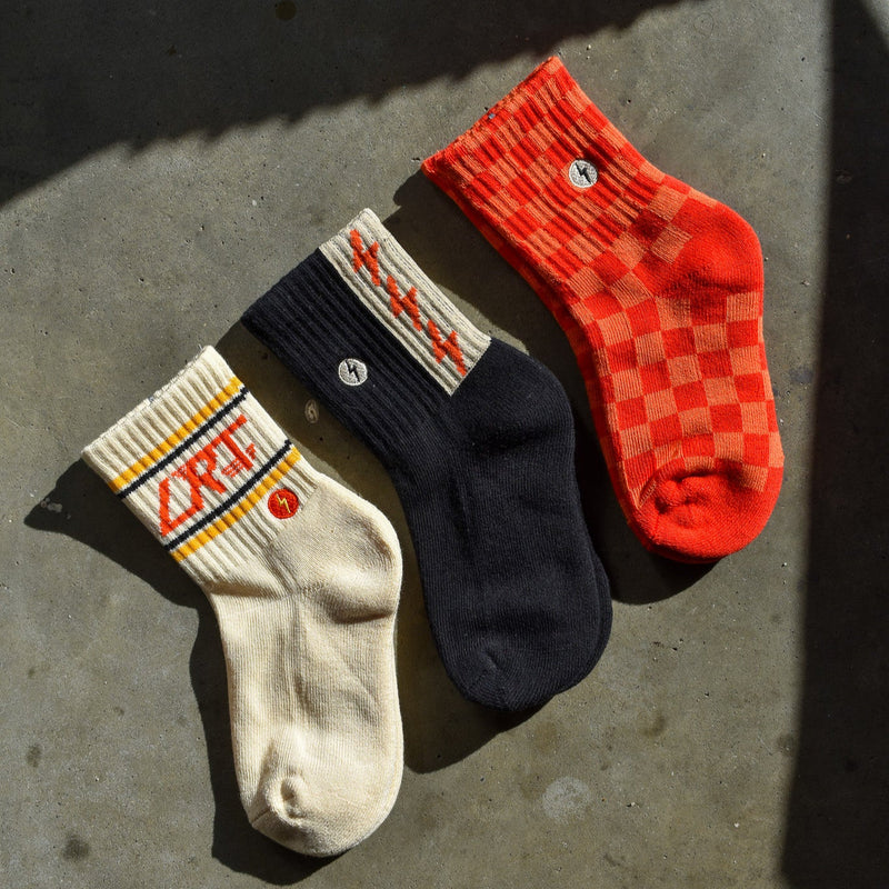 3-PACK SOCKS - RETROGRADE