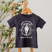Esther Lion Tee - Youth - Midnight