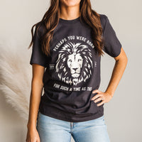 Esther Lion Tee - Midnight