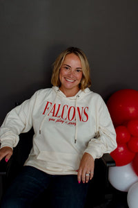 Falcons Drawstring Hooded Sweatshirt