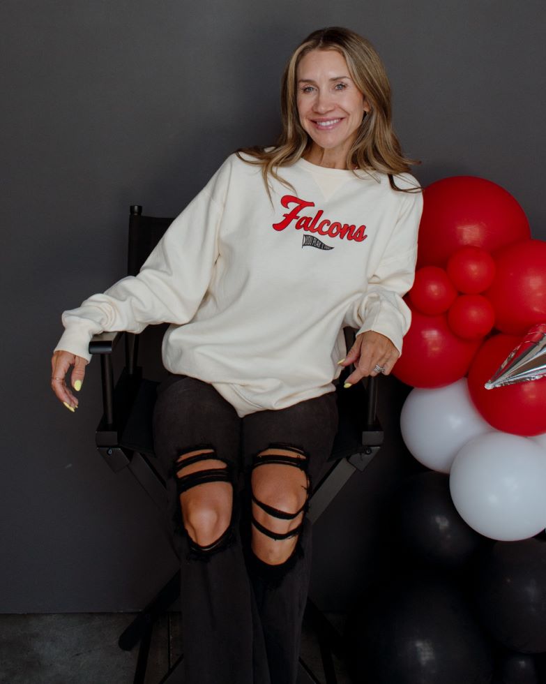 Falcons Flag Crew Neck