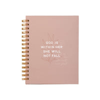 God is Within Her Hardcover Journal