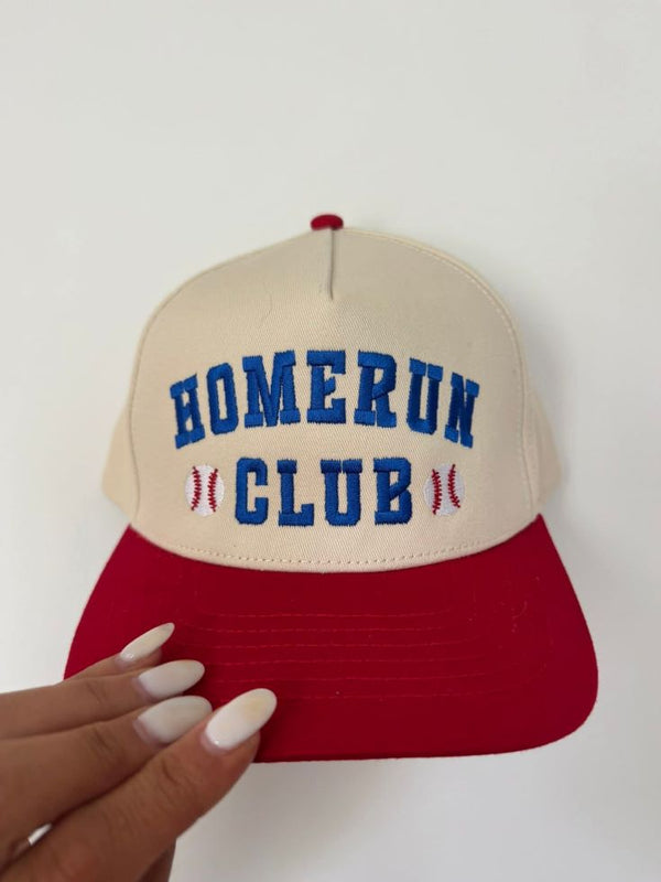 Homerun Club Embroidered Hat