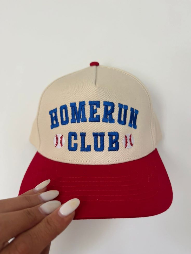 Homerun Club Embroidered Hat