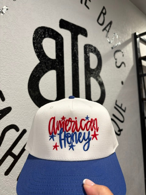 American Honey Embroidered Hat