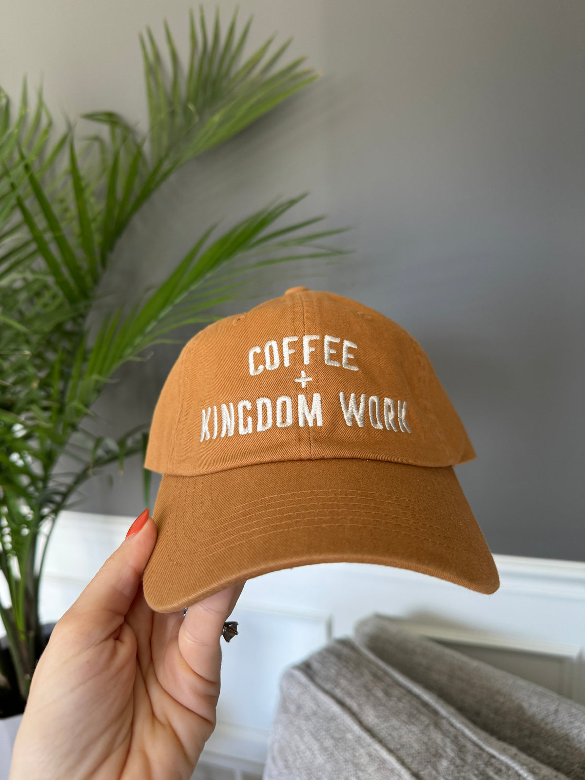 Coffee + Kingdom Work™ Hat - Rust