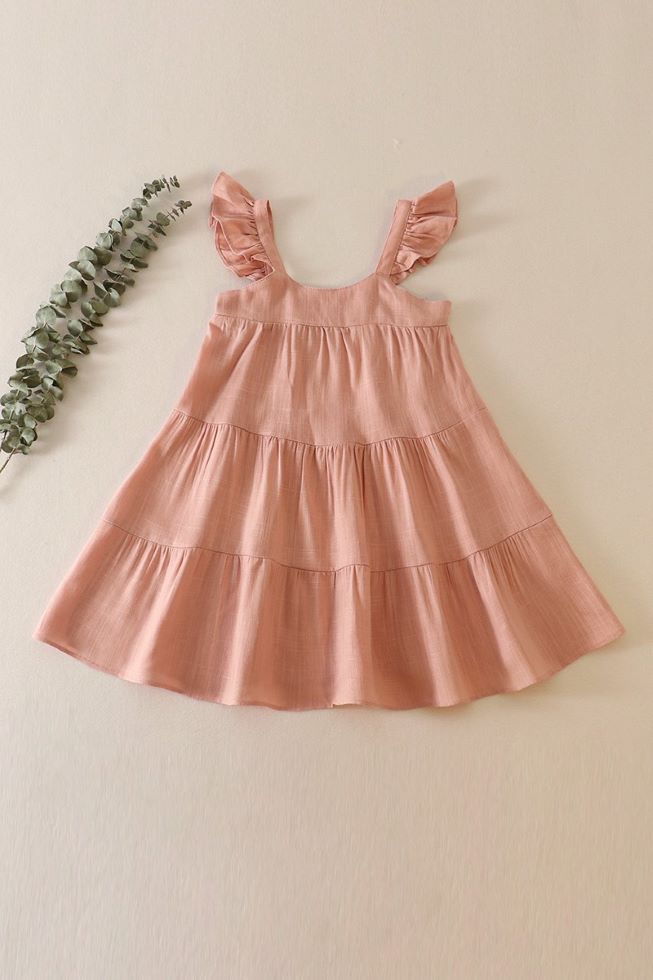 KIDS - Blossom Breeze Tiered Dress