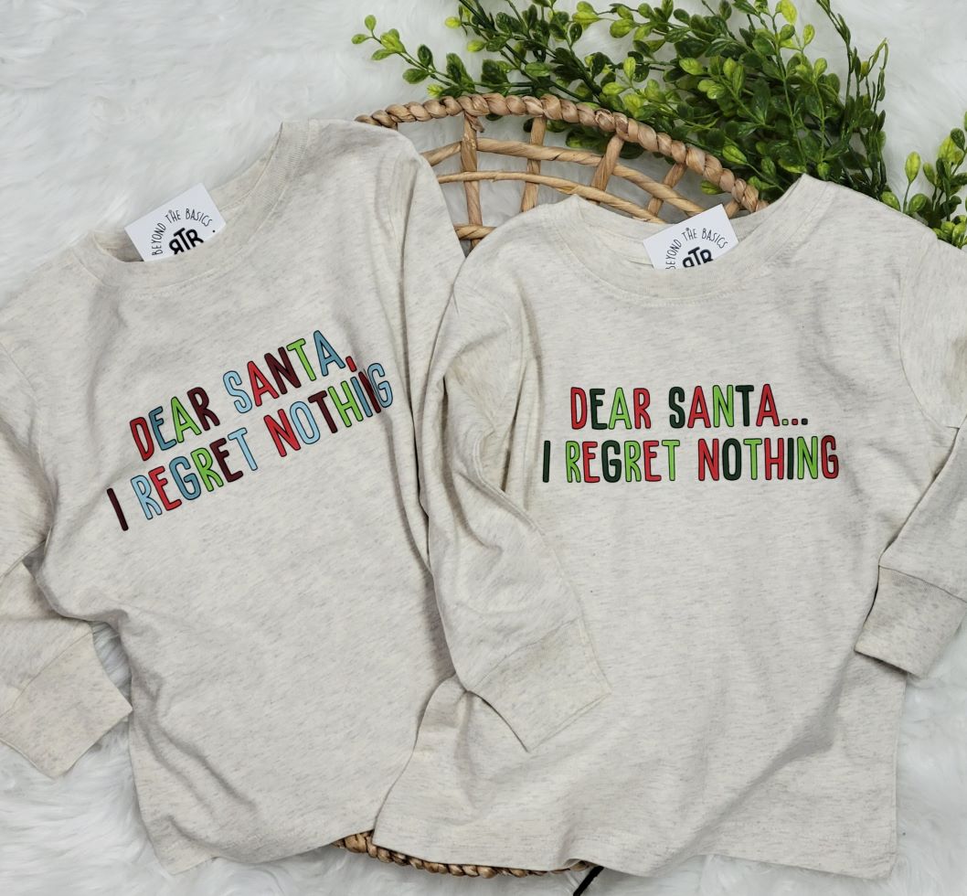 KIDS - Dear Santa, I regret nothing!