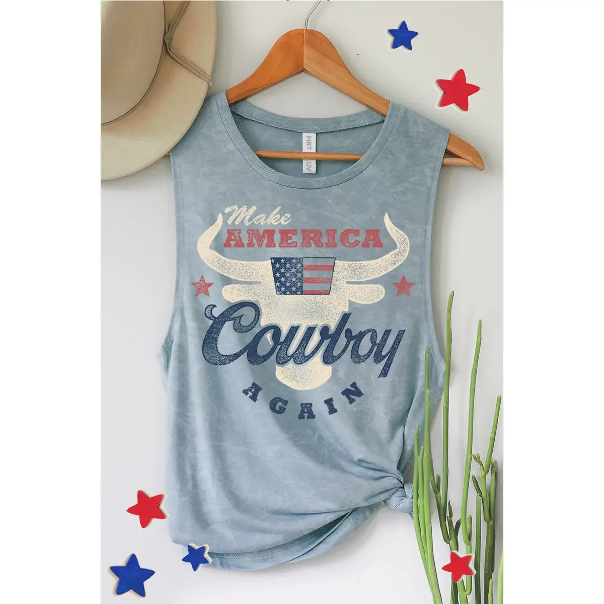 Make America Cowboy Again Tank