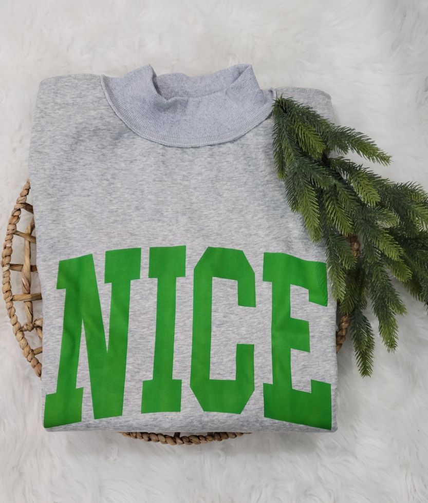 Naughty - Nice Reversible Sweatshirt