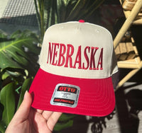Nebraska Embroidered Hat
