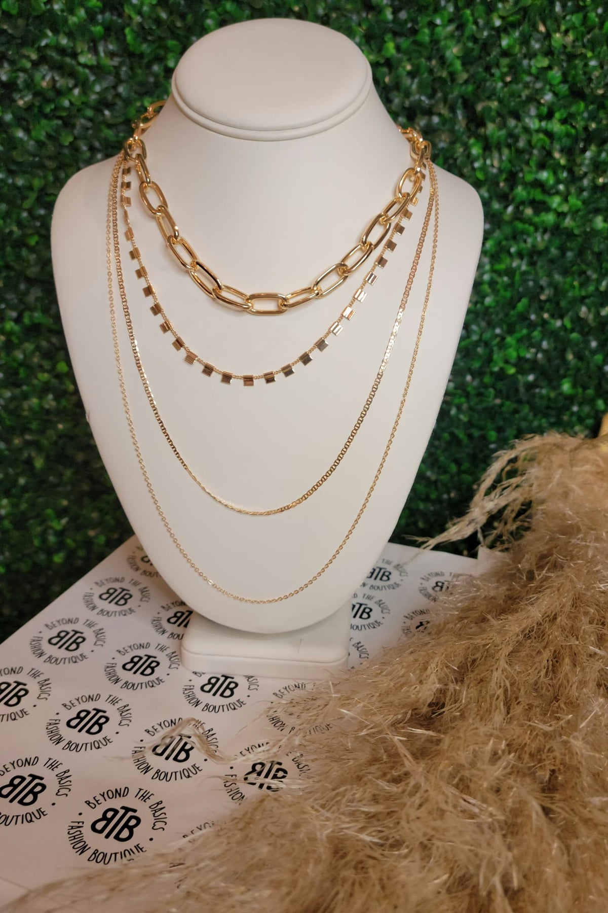 Olivia's Layered Gold Necklace