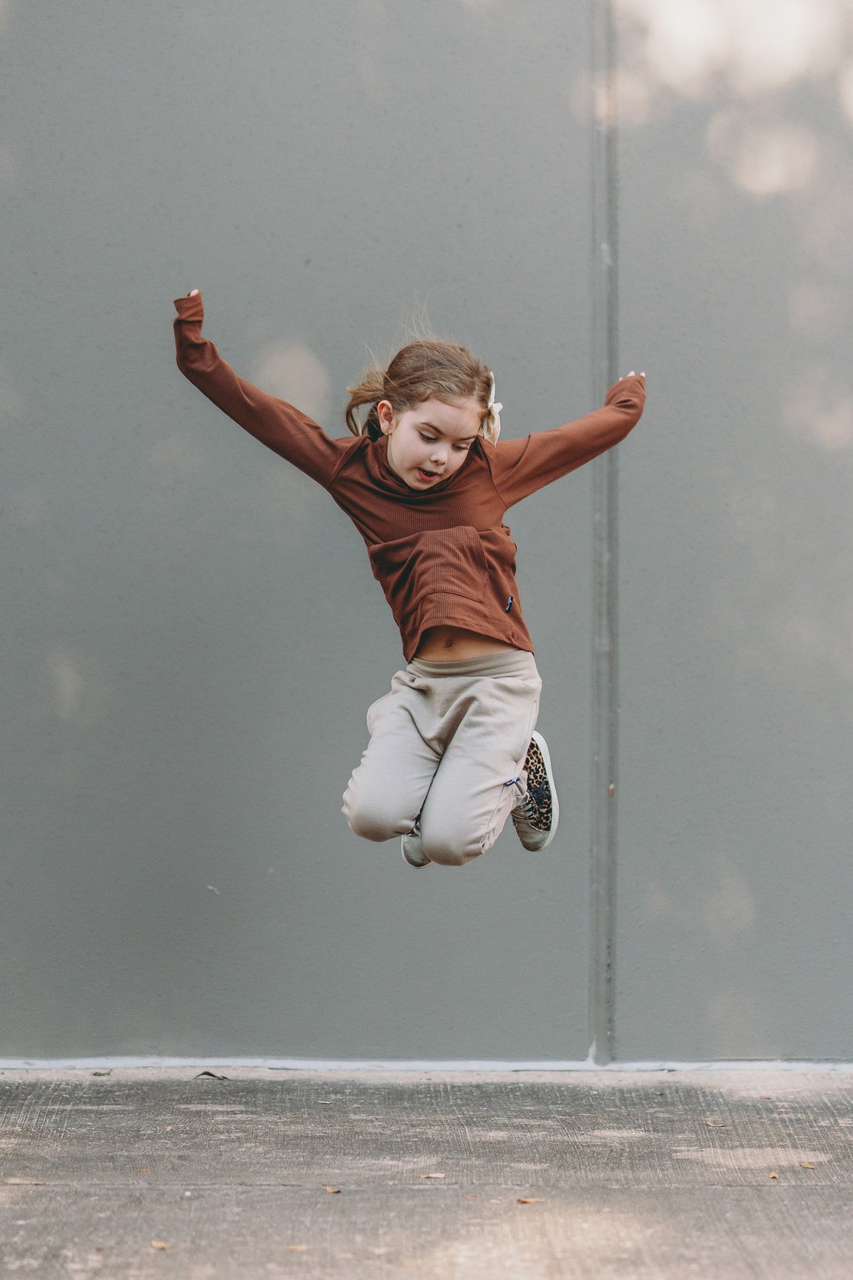 HAREM PANTS- Mushroom