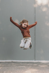 HAREM PANTS- Mushroom