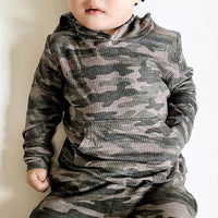 LONG SLEEVE HOODIE- Chris Camo