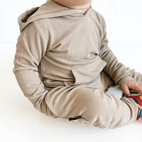 HAREM PANTS- Mushroom