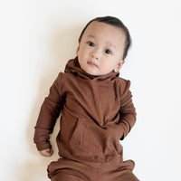 LONG SLEEVE HOODIE- Sienna