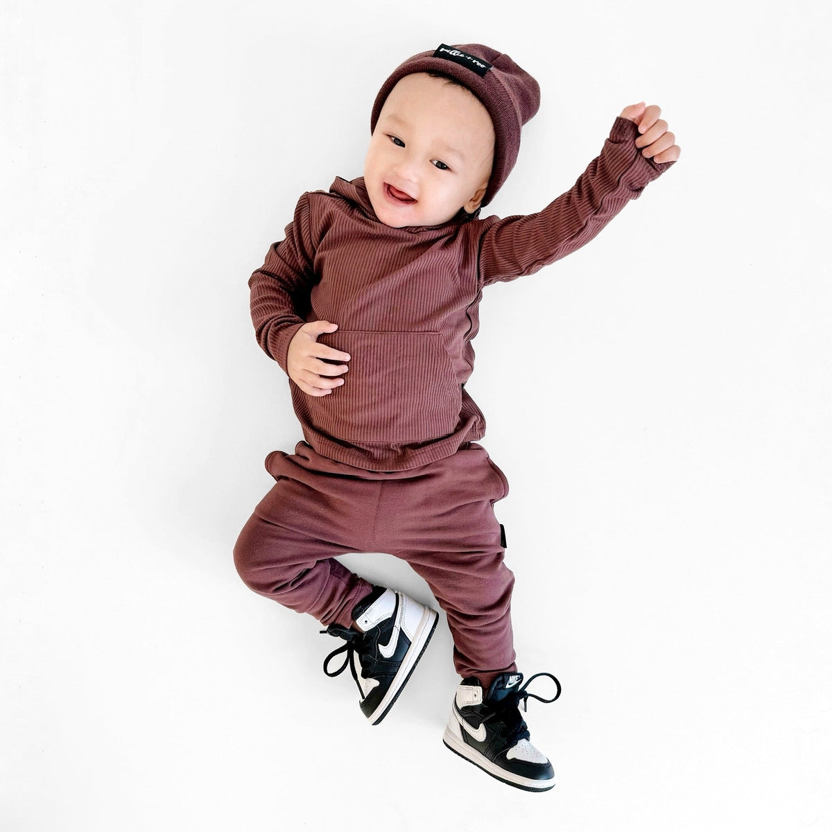 HAREM PANTS- Black Cherry