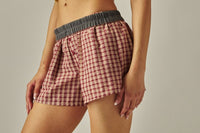 Plaid Boxer Short