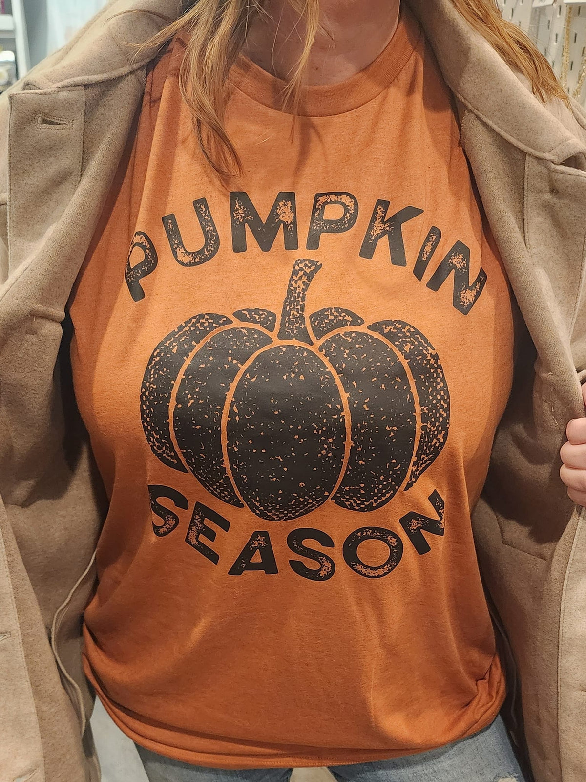 Pumpkin Season Graphic Tee - Autumn