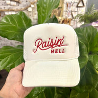 Raisin' Hell Embroidered Hat
