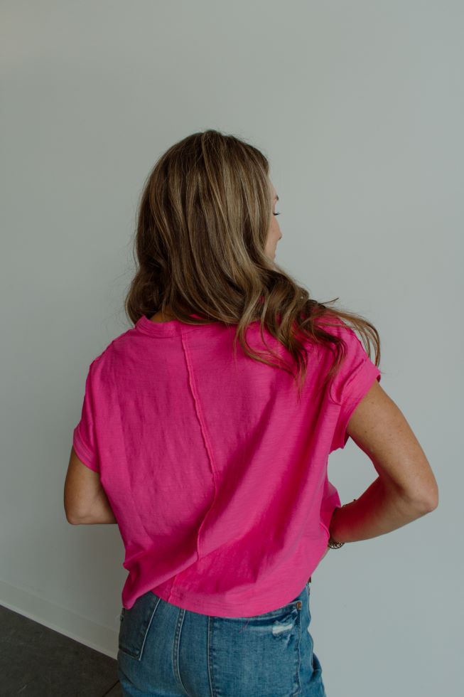 Round Neck Short Sleeve Tee