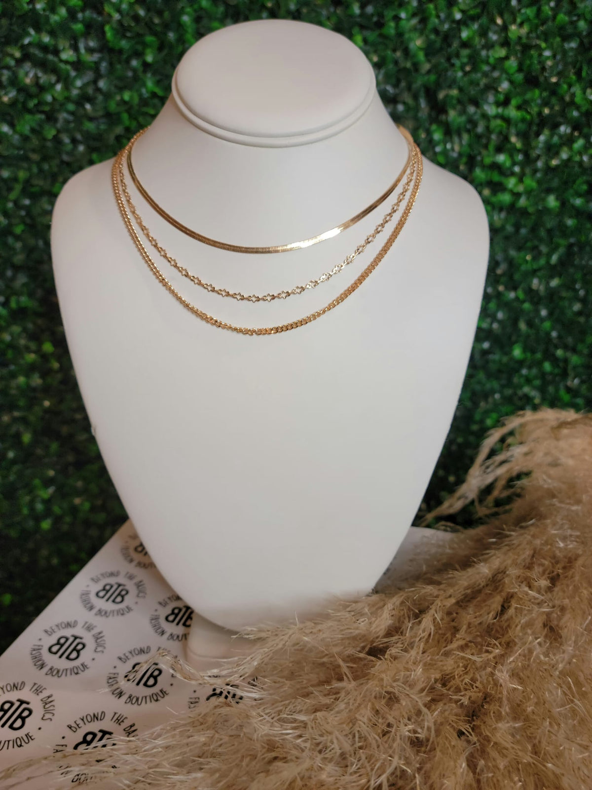 Sandy's Gold Layered Necklace