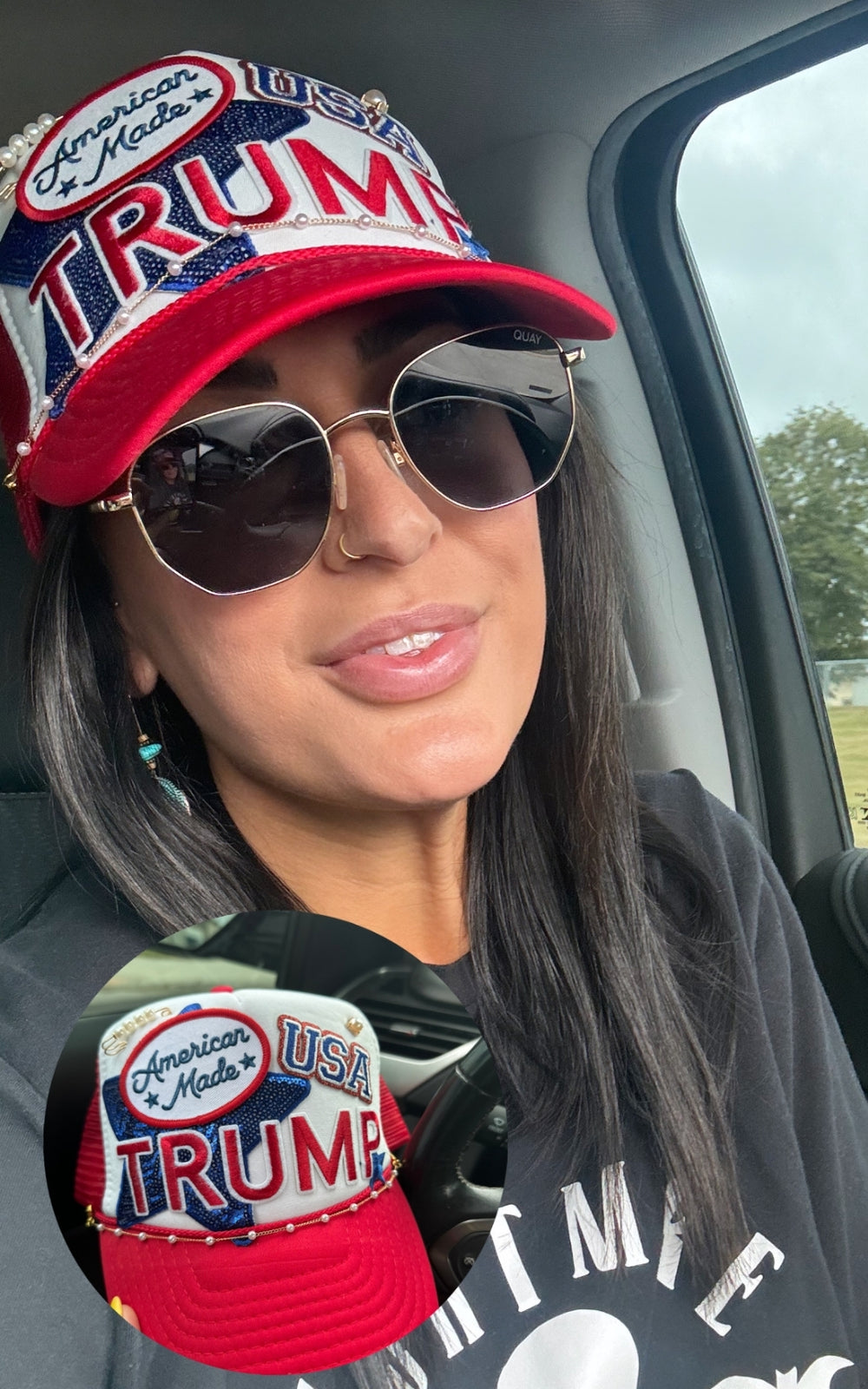 Custom TRUMP Trucker hat [PREORDER] – Beyond the Basics  display picture 1