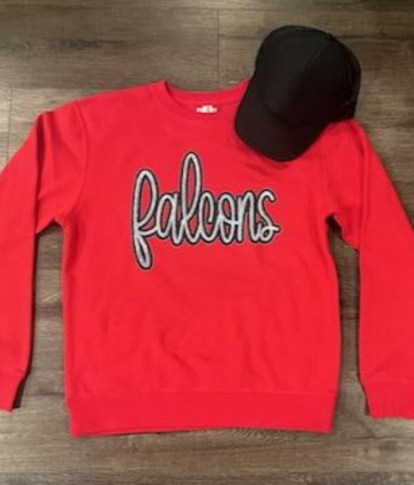 Sequin Falcons Sweatshirt